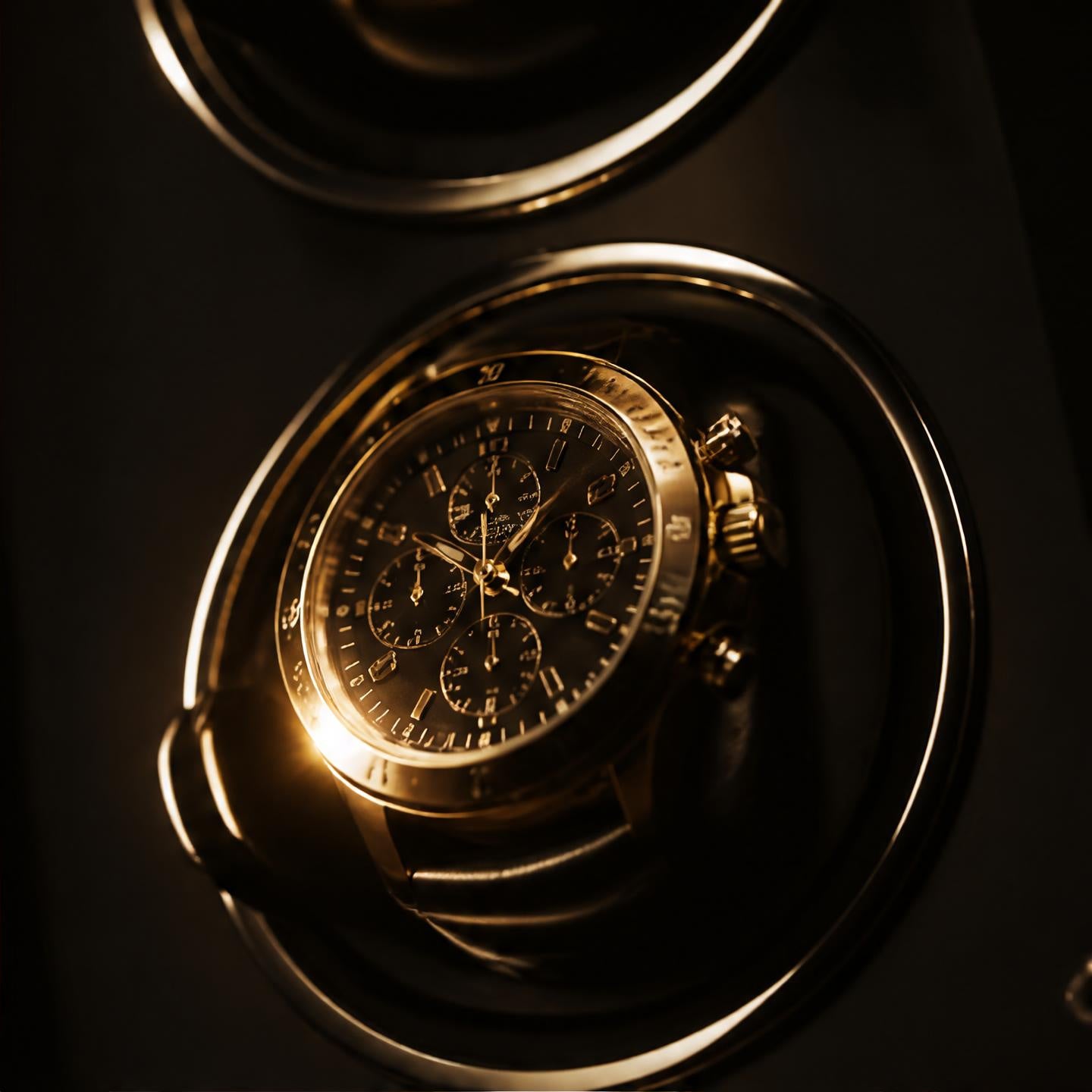 Remontoir bois massif sécurisé empreinte digitale 6 montres - La Citadelle VI - Maison Delcombe - vue 2 Image
