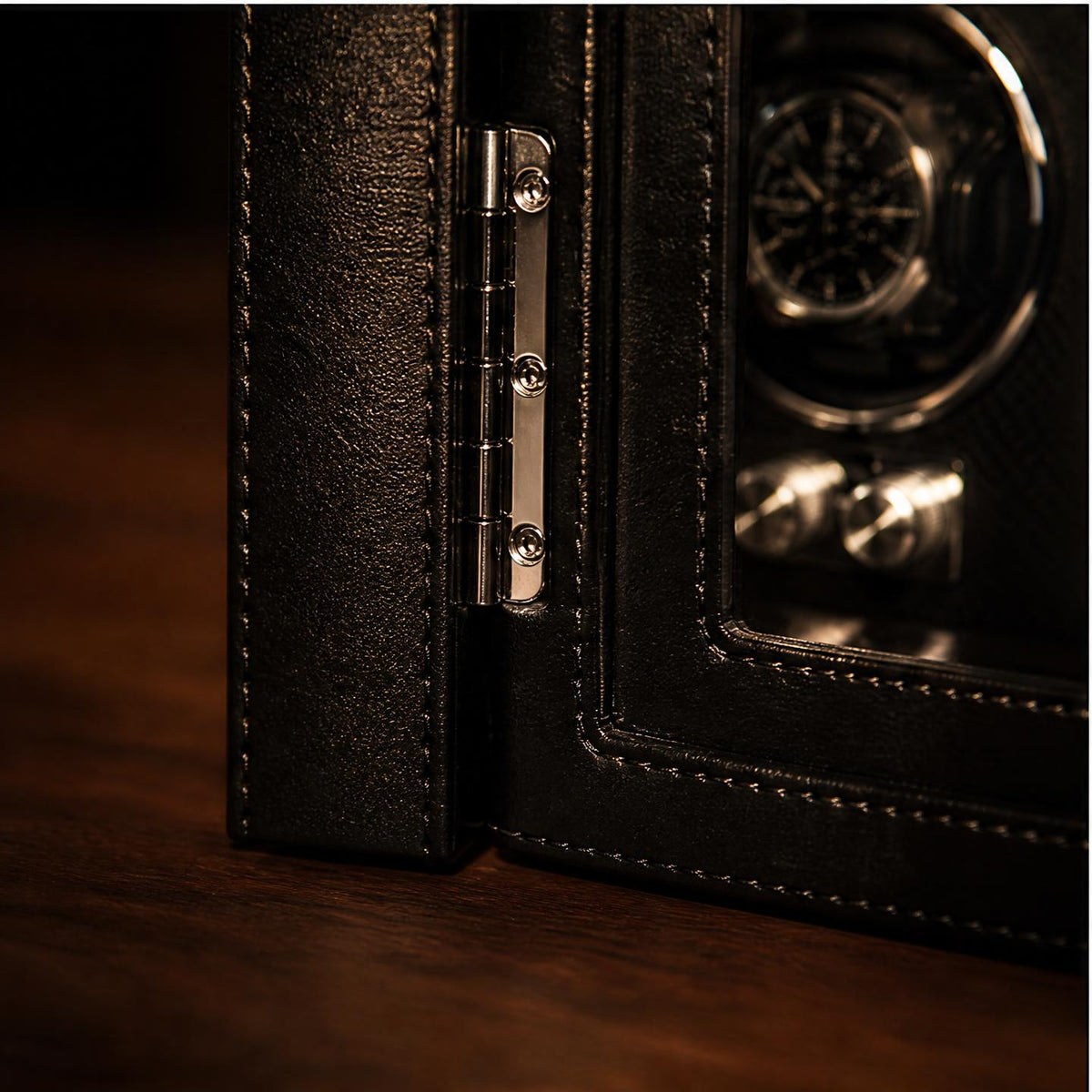 Remontoir bois 4 montres capteur tactile - L'Horizon IV - Maison Delcombe - vue 3