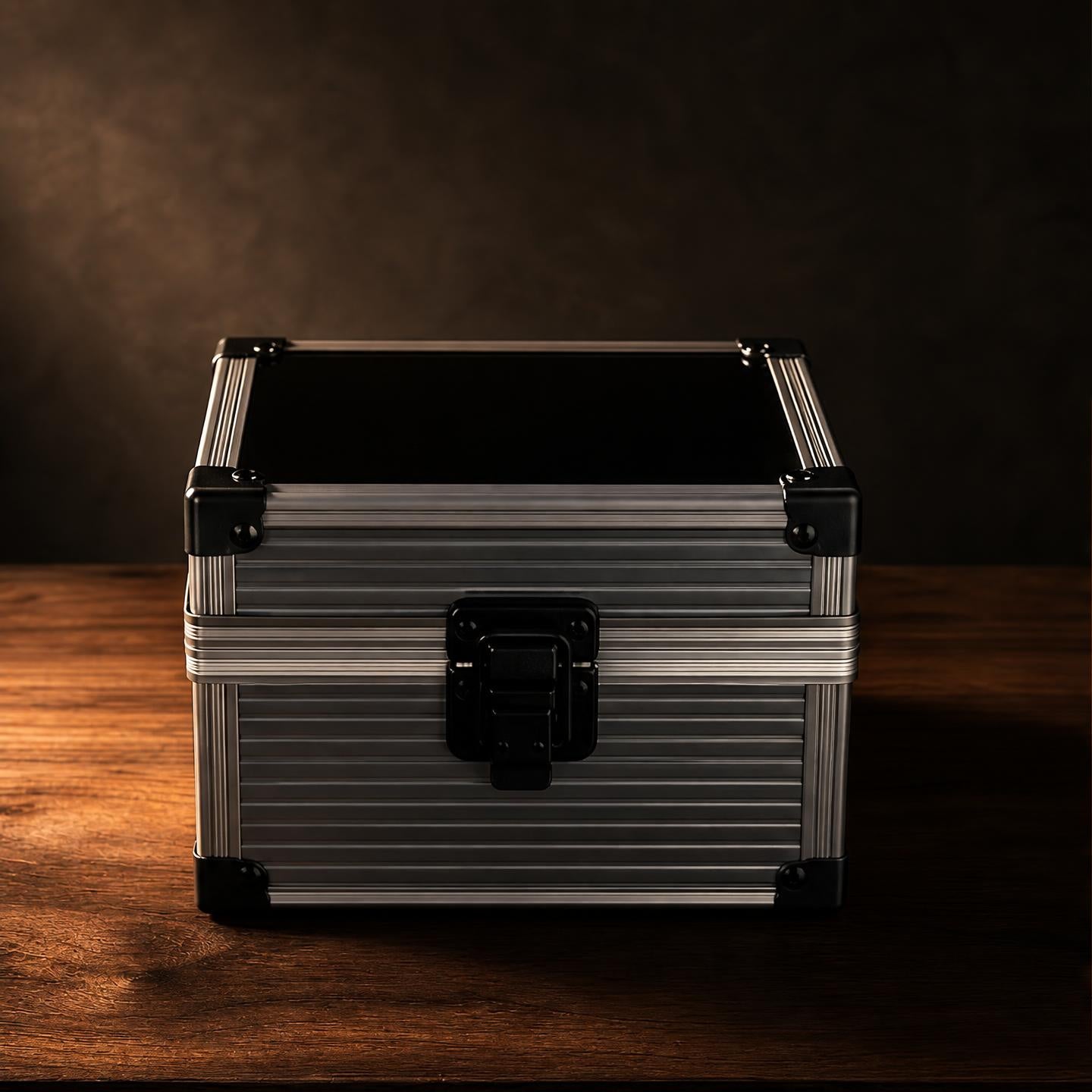 Boîte à montre aluminium valise 1 montre - Le Sextant I - Maison Delcombe - vue 3 Image
