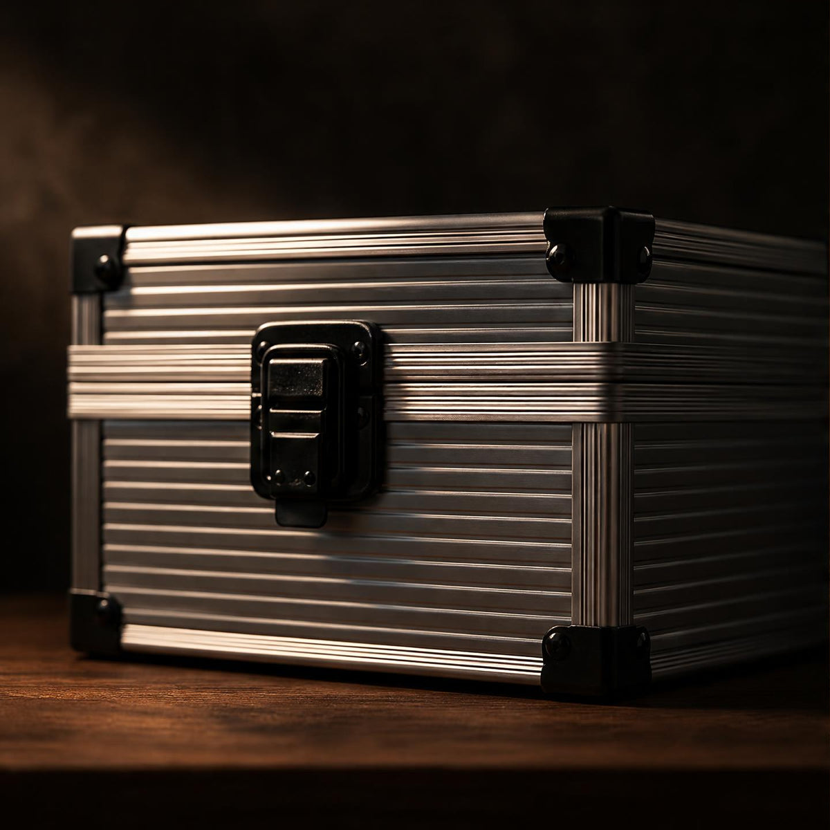 Boîte à montre aluminium valise 1 montre - Le Sextant I - Maison Delcombe - vue 2