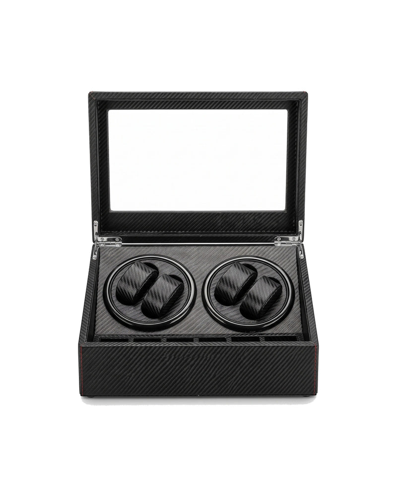 Watch Winder for 4 Watches - Black Eclipse™ IV