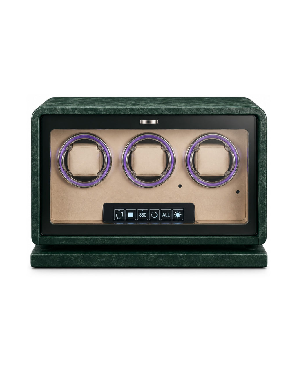 Watch Winder for 3 Watches - Emperor™ III - Green
