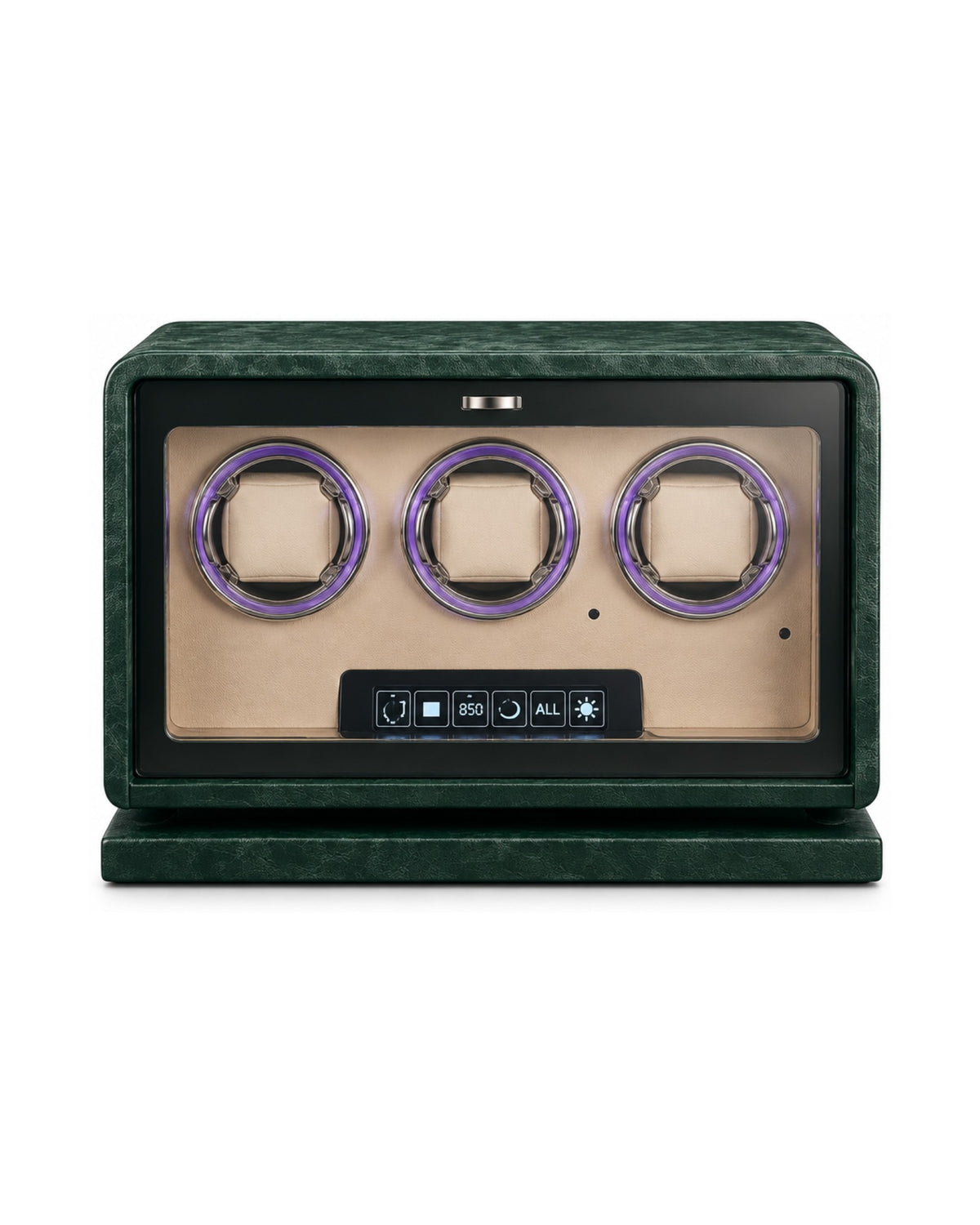 Watch Winder for 3 Watches - Emperor™ III - Green