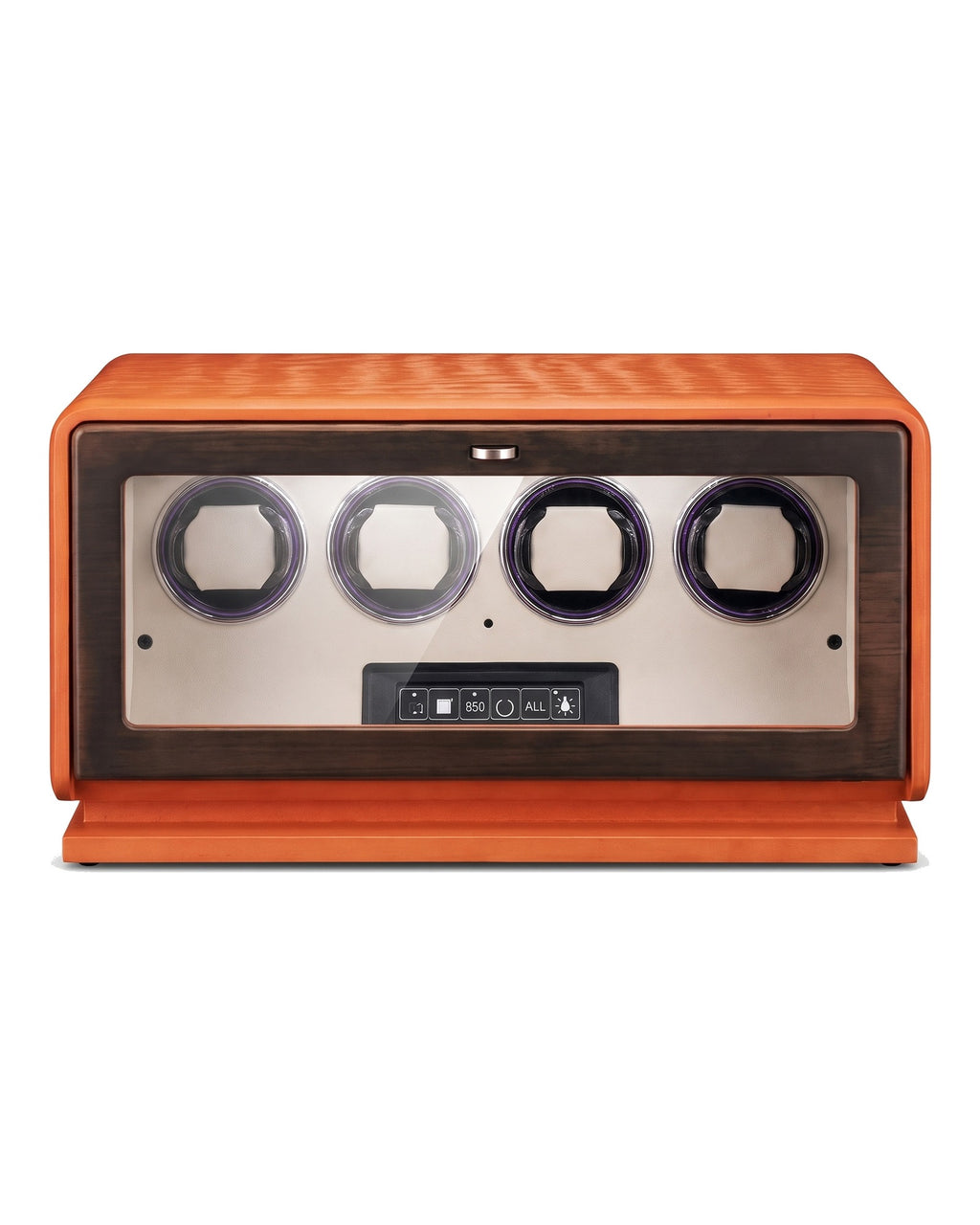 Watch Winder for 4 Watches - Emperor™ IV - Orange