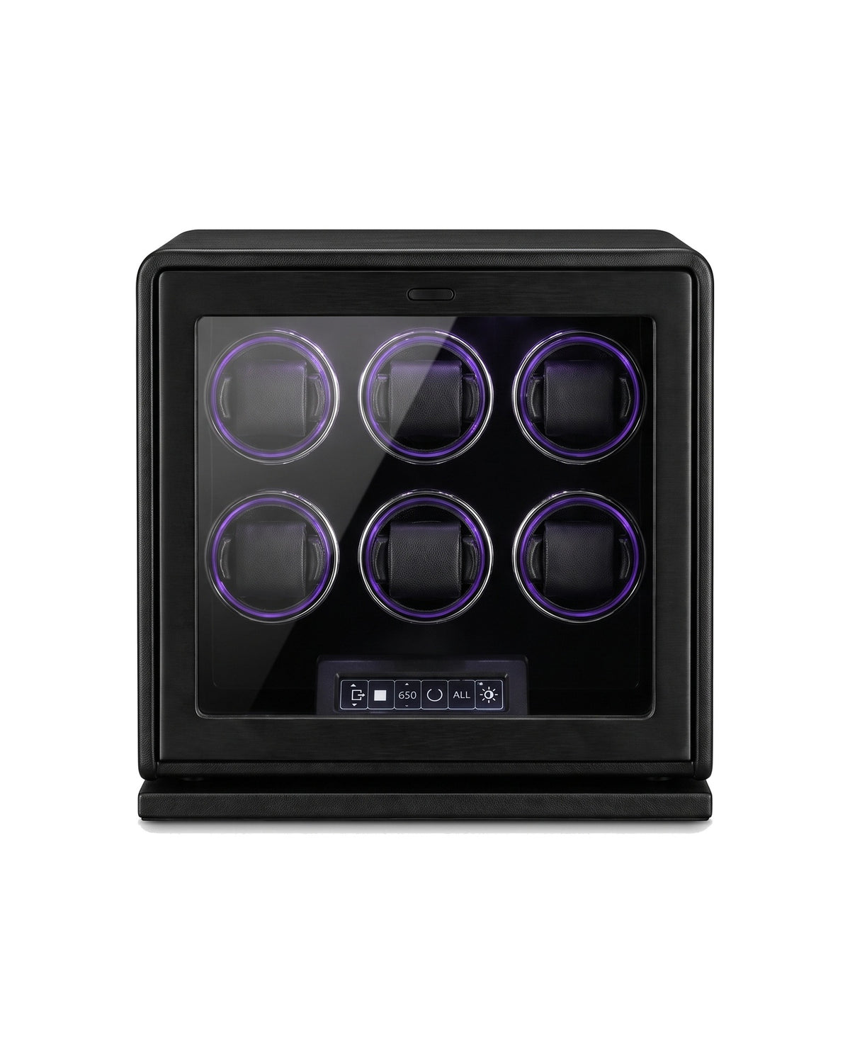 Watch Winder for 6 Watches - Emperor™ VI - Black