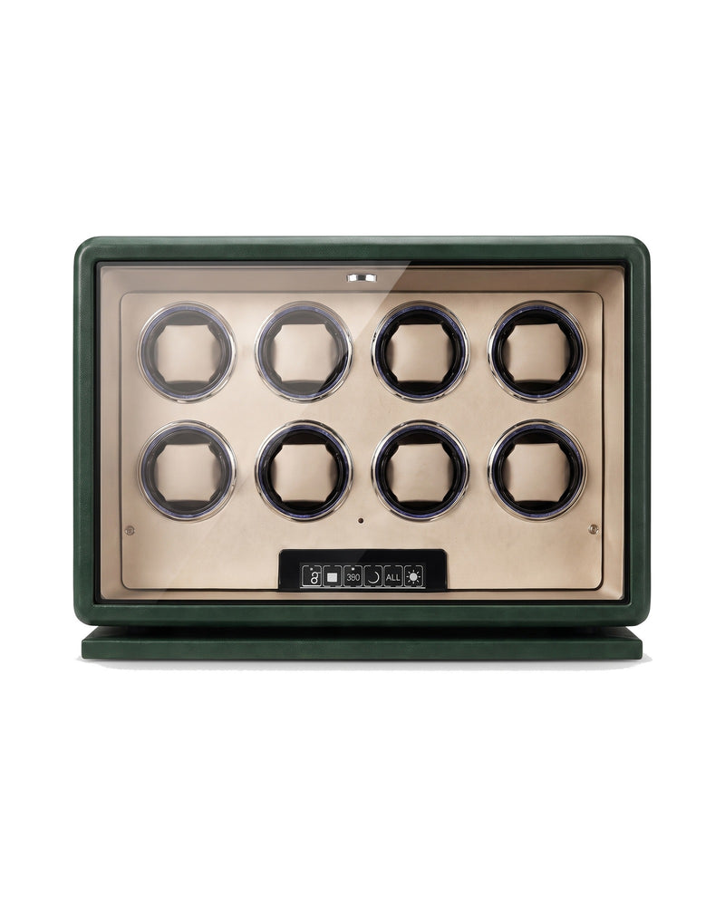 Watch Winder for 8 Watches - Emperor™ VIII - Green