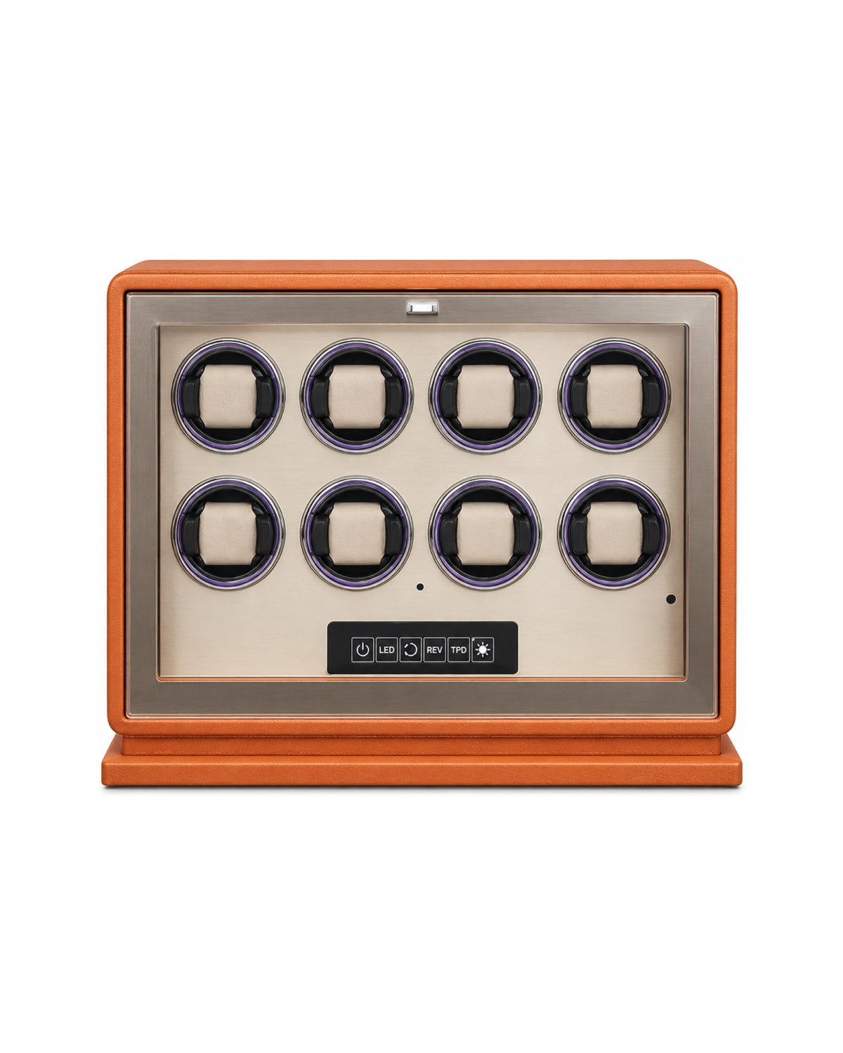 Watch Winder for 8 Watches - Emperor™ VIII - Orange