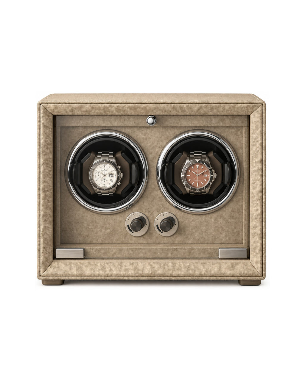 Watch Winder for 2 Watches - Regent™ II - Beige